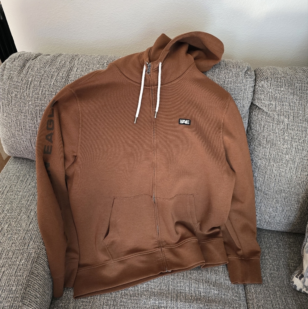 American eagle athletic zip up XL